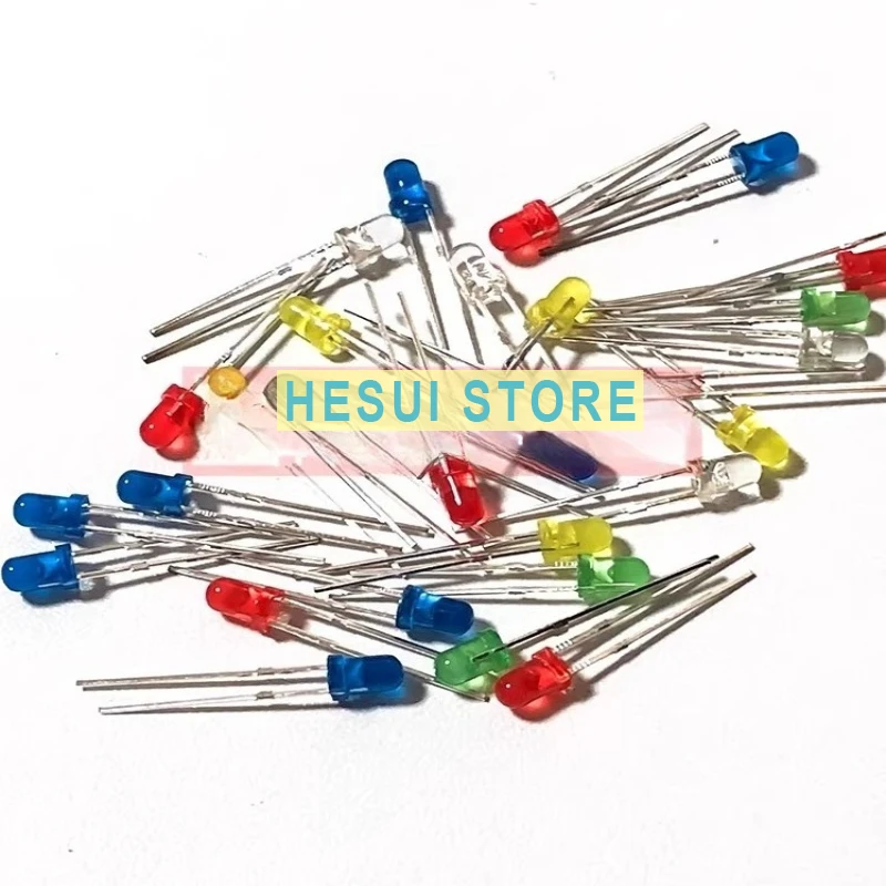 

SMD LED Light Emitting Diode Beads 0402 0603 0805 1206 Red/Green/Yellow/Blue/Orange/White
