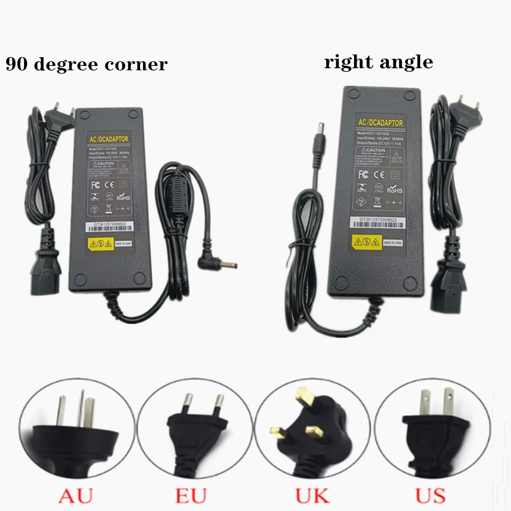 

DC12V lighting transformer AC 110V 220V switching power supply 10A LED power adapter for CCTV LED lamp