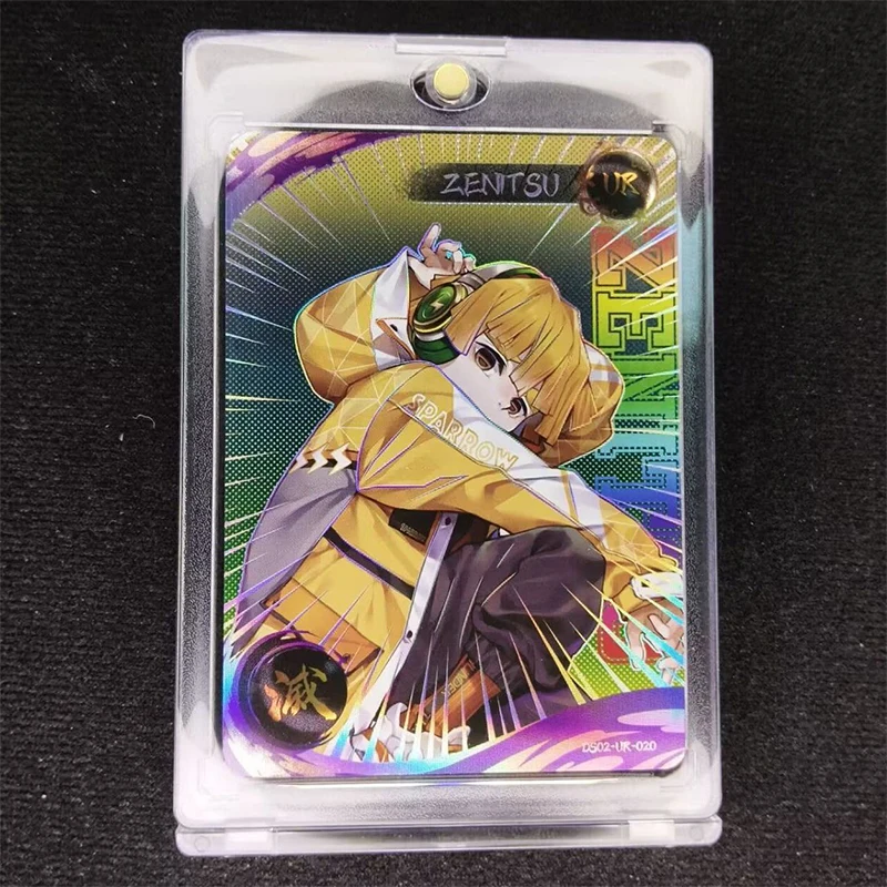 Aikaho Ds-02 Anime Demon Slayer UR OR MR QR Cards Kochou Shinobu Kanroji Mitsuri Collection Cards Birthday Gifts Children's Toys