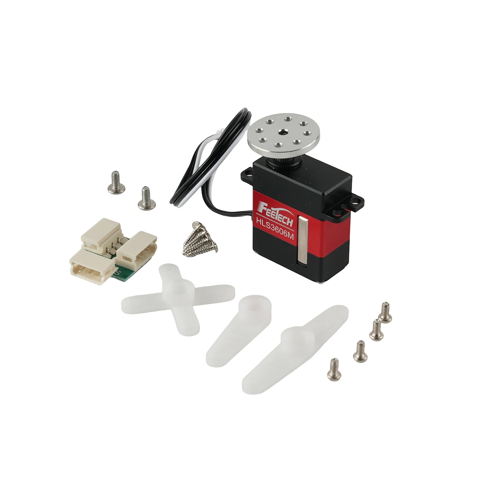 HLS3606M التحكم في القوة المستمرة 360 ° 6 كجم عزم الدوران المؤازرة 4.8-6 فولت البرمجة الجذعية التعليمية بناء روبوت الذراع/روبوت التعلم #4