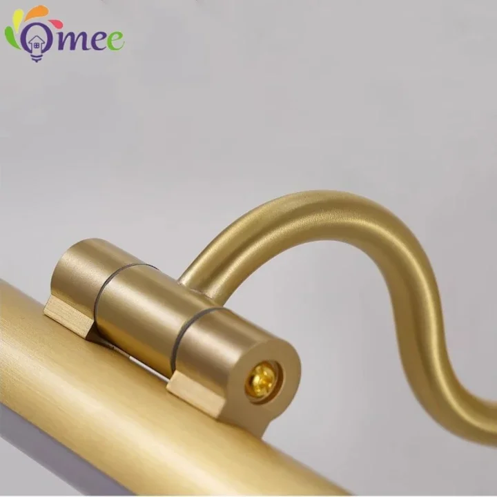 الحديثة الجدار تركيب المصابيح البني الأبيض الفضة الذهبي وحدة إضاءة LED جداريّة مصباح 44 57 76 سنتيمتر صورة طويلة ضوء الألومنيوم مرآة حمام الخفيفة #5