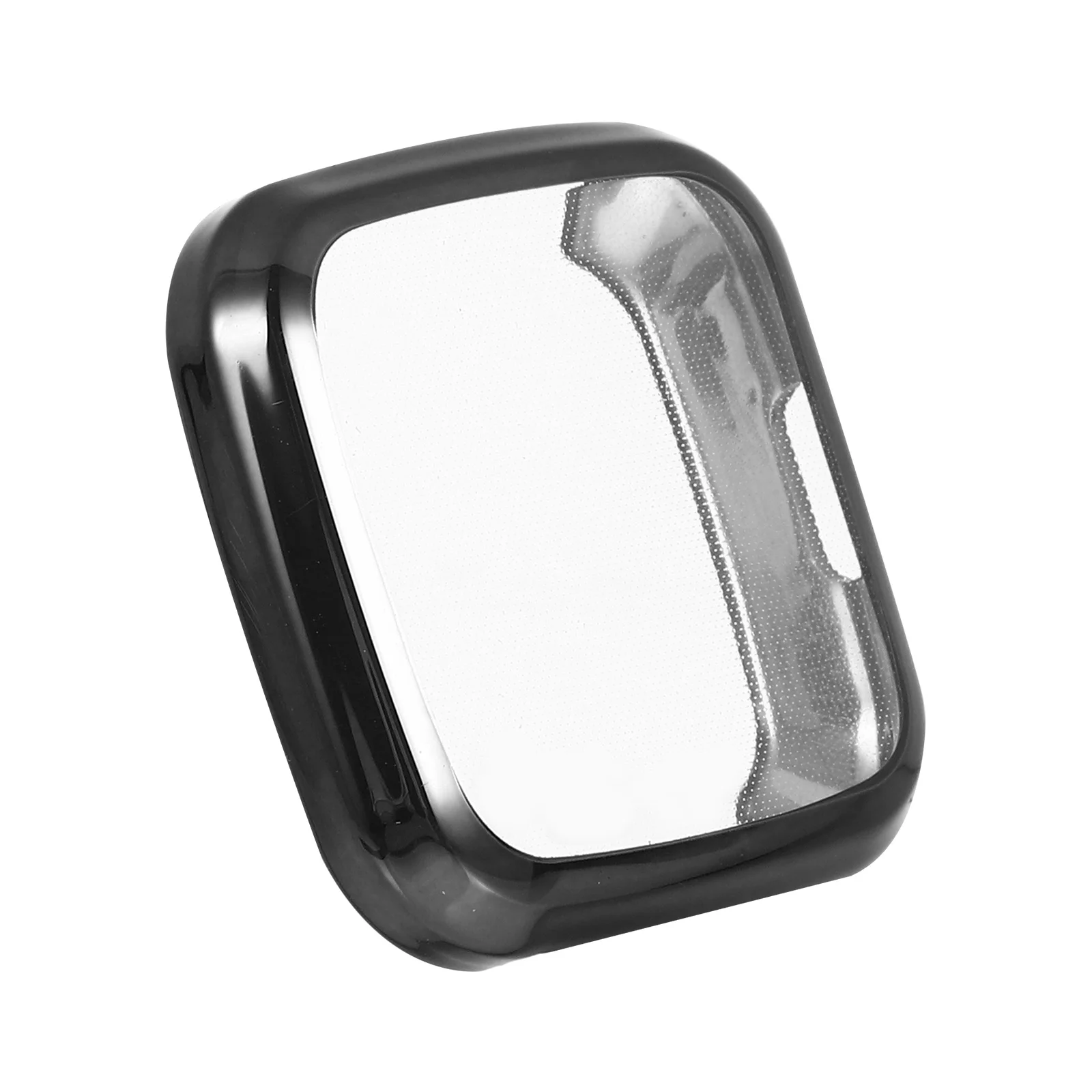 

Smart Watch Protective Cover Premium Tpu Anti-Scratch Durable Compatible For Fitbit Grey Watch Case Protective Frame