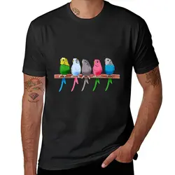 Funny Budgie Pet Bird Parakeet Graphic Budgerigar Gift T-Shirt aesthetic clothes cute tops men t shirts