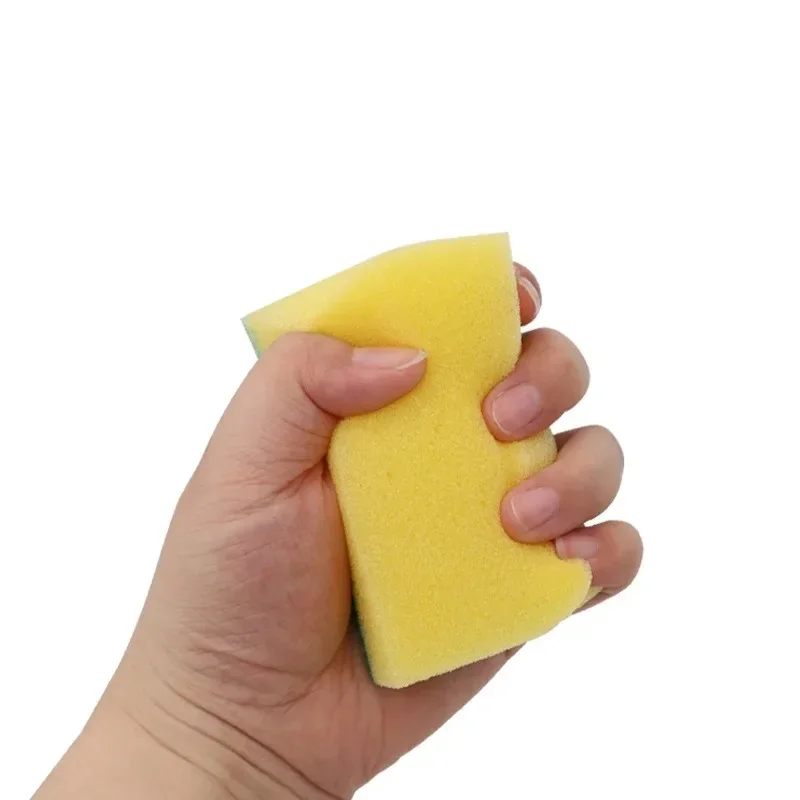 10 Pack Dishwashing Sponge Scouring Cloth Kitchen Double-sided Cleaning Water Absorption and Stain Removal Sponge