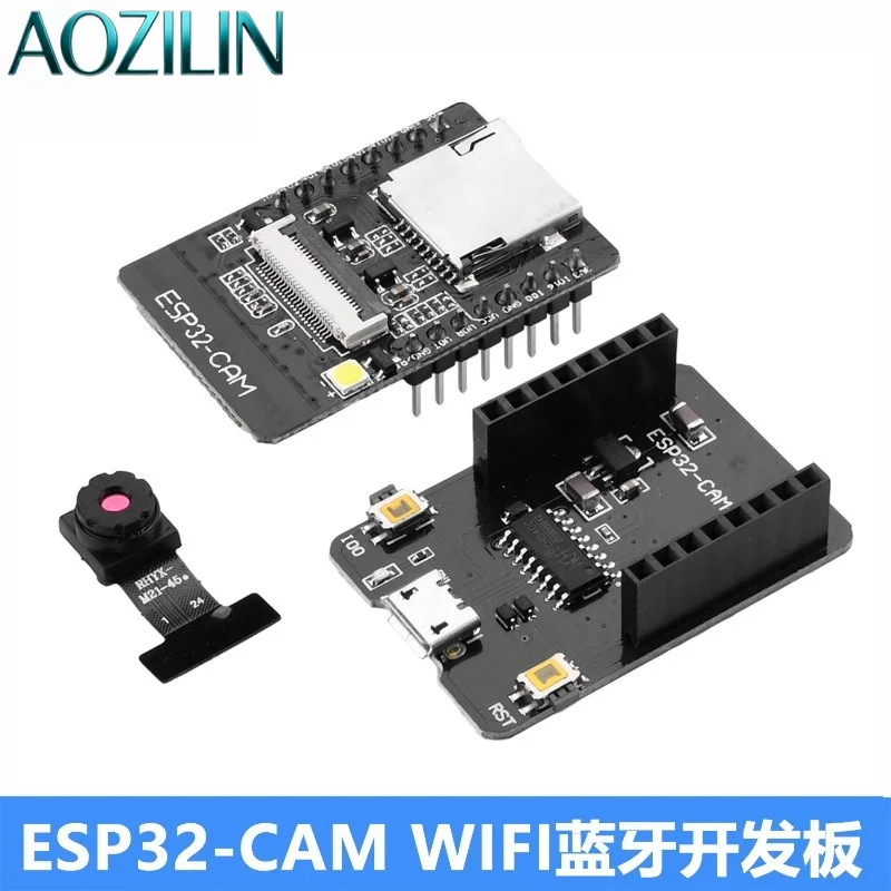 AOZILIN Low Power ESP32-S WiFi Bluetooth Module ESP32-CAM Development Board With OV2640 Camera Sensor