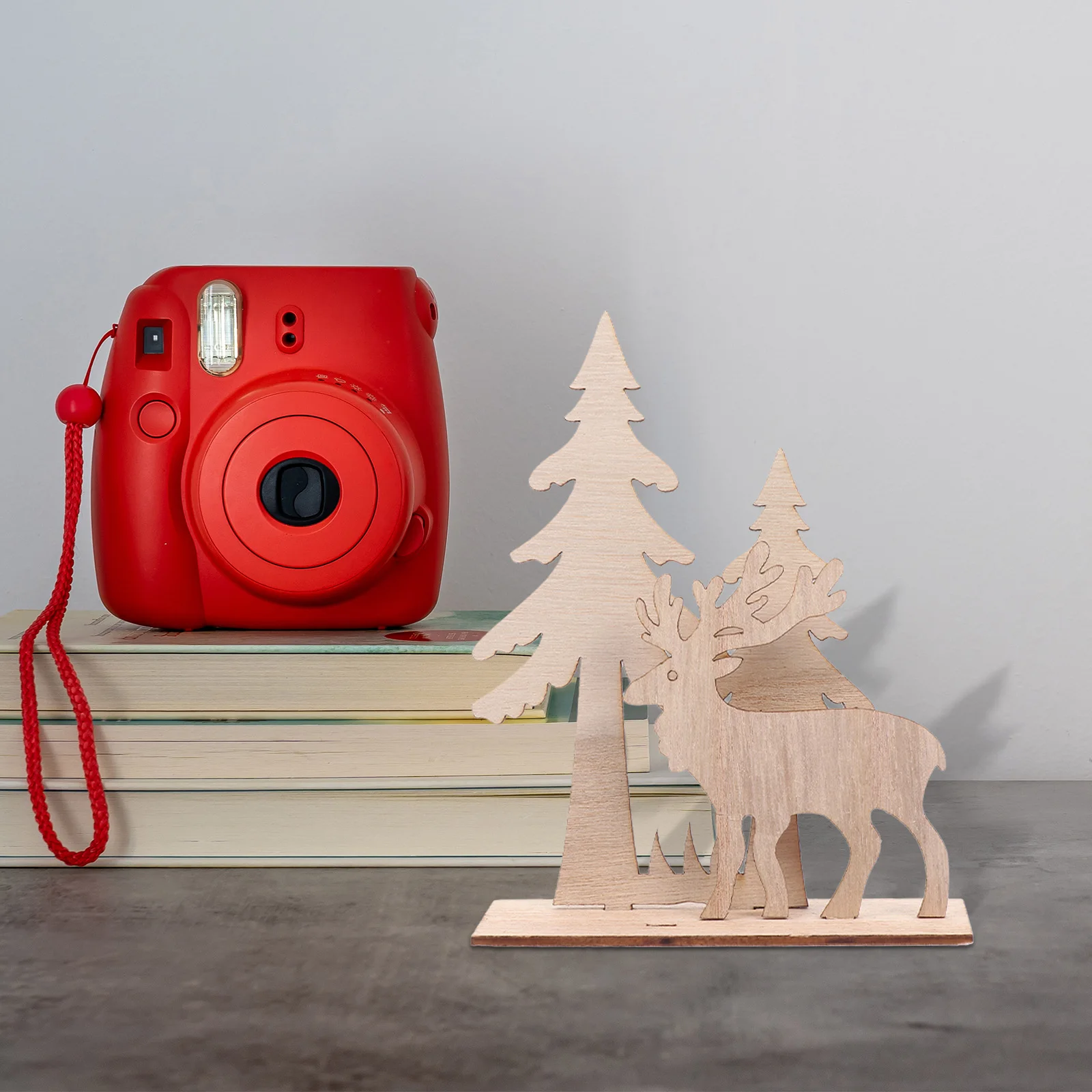 

Table Decorations Holiday Desktop Festive Centerpiece Fireplace Mantel Tabletop Ornaments Christmas Dinner