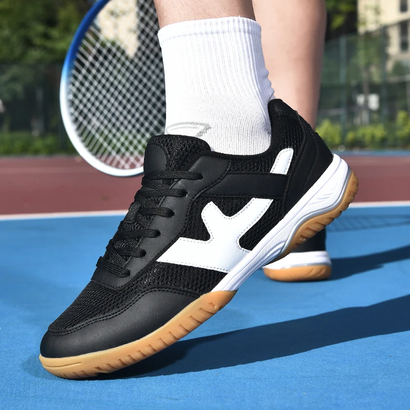 Tênis de mesa para homens, Sapatos esportivos de treinamento de competição, Tênis novos de badminton, Alta qualidade