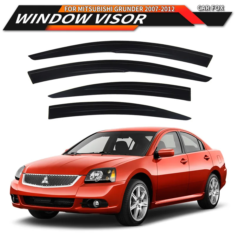 

For Mitsubishi Grunder 2007-2012 Car Window Visor Awning Shelters Windshield Side Window Rain Sun Shade Accessories Car Styling