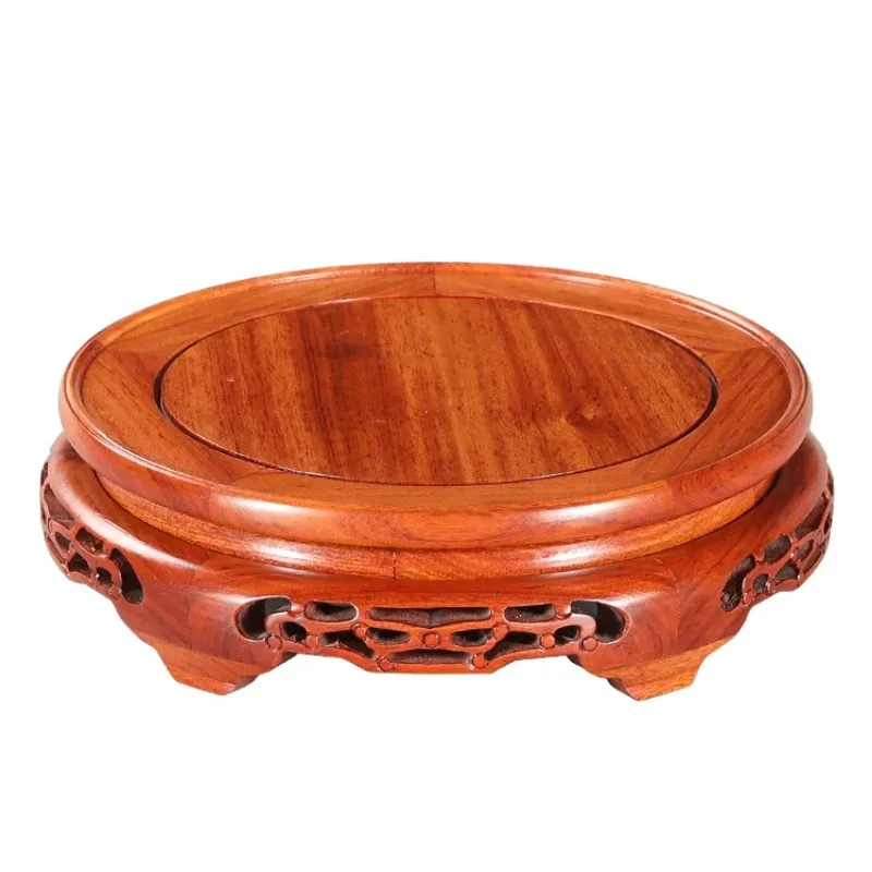 

Rosewood vase decoration base