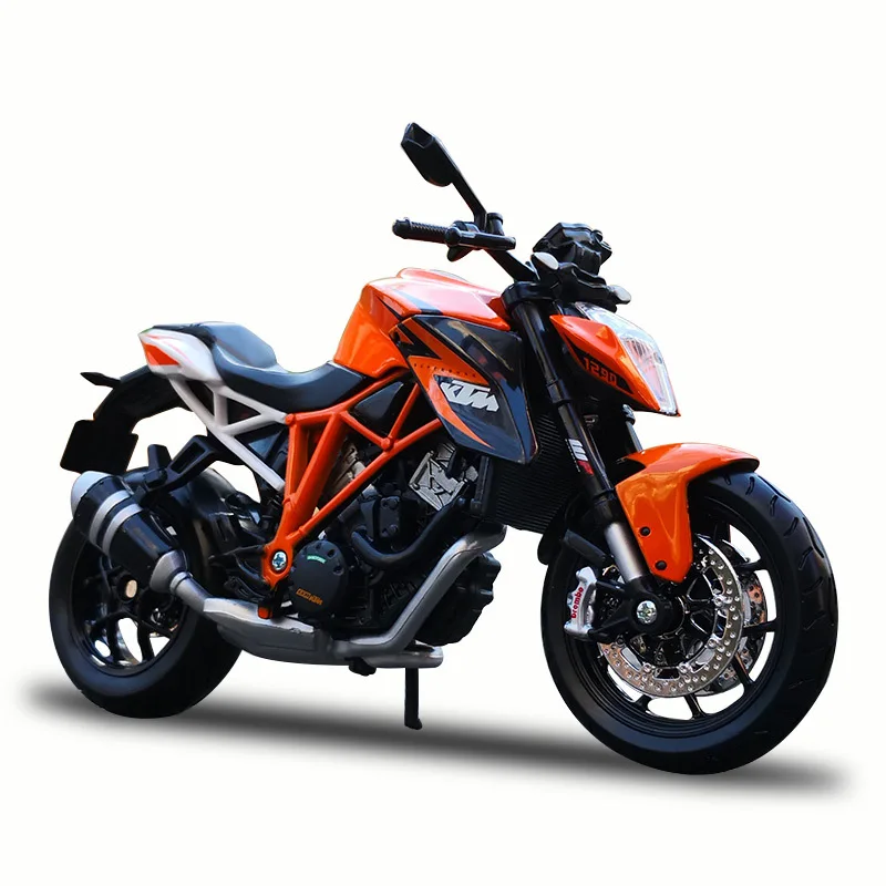 Maisto 1/12 KTM 1290 슈퍼 듀크 R 헤비 로코모티 시뮬레이션 합금 오토바이 모델 충격 흡수기 컬렉션 장난감 자동차 선물