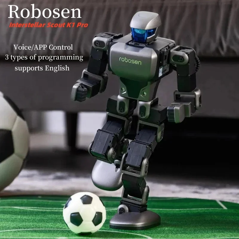 Electric Children Toy Robosen Interstellar Scout K1 Pro Smart Robot Desktop Kids Toys Programming Voice Dialog English Version ﻿