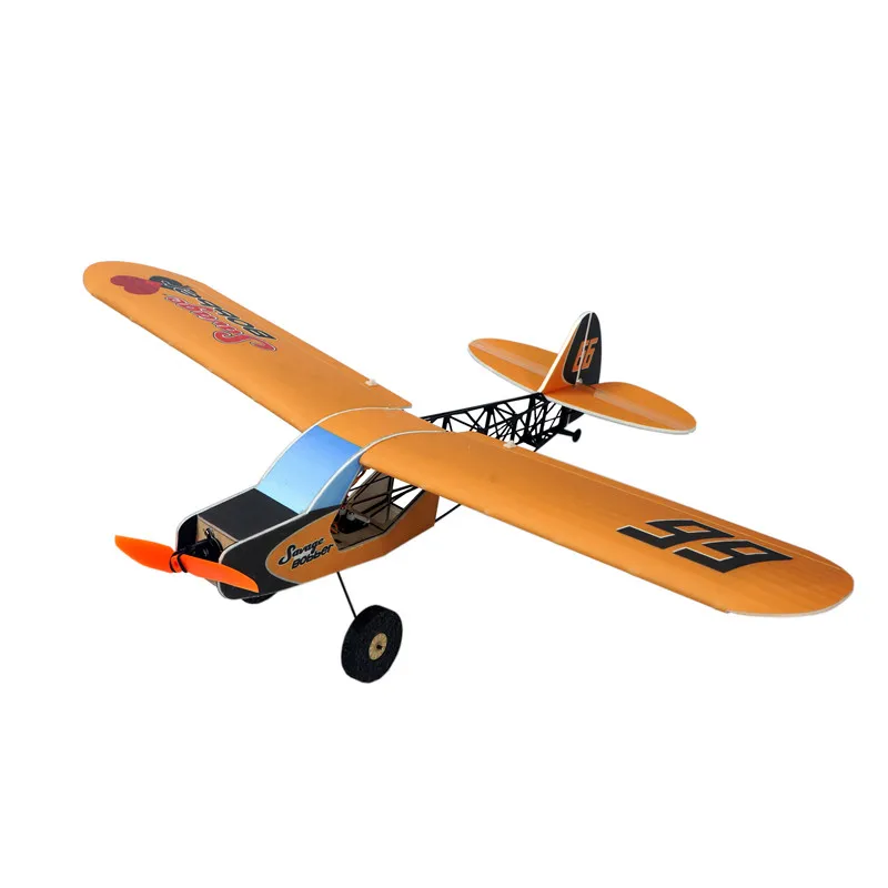 PP-Schaum RC Flugzeugmodell 600mm Savage Bobber Starrflügler für Innen/Außen Langsam Fliegend Ferngesteuert Unmontierte KIT-Version