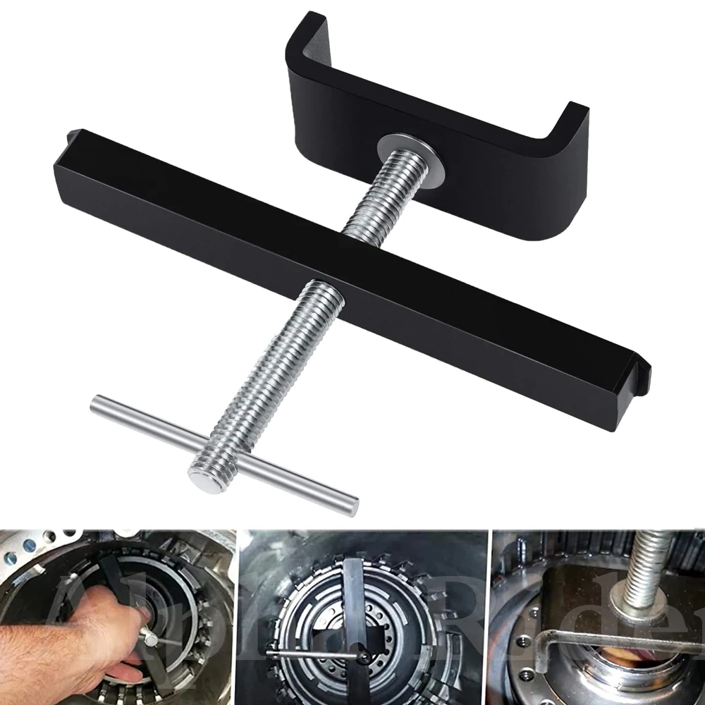 TM T-0151 Rear Clutch Spring Compressor Transmission Tool Fit for GM 250, 250C, 350, 350C, 700R4, 4L60 & 4L60-E (Low & Reverse)