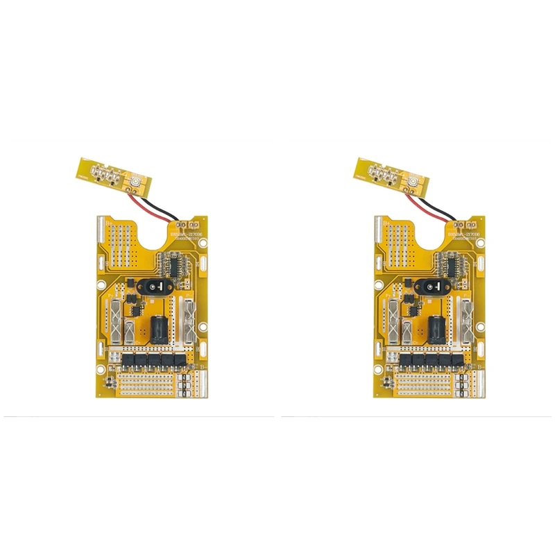 DT21 2X 21700 Lithium Battery PCB Protection Circuit Board BMS for Lomvum Zhipu Hongsong 21V Power Tool