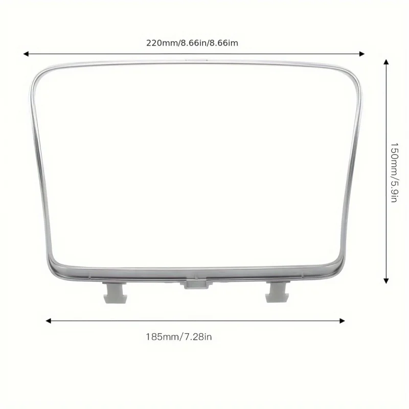 

Внутренние наклейки для Mercedes Benz C W205 C200 C250 C300 C400 GLC W253 GLC200 300 4 унции, хромированная рамка подстаканника, запасная часть