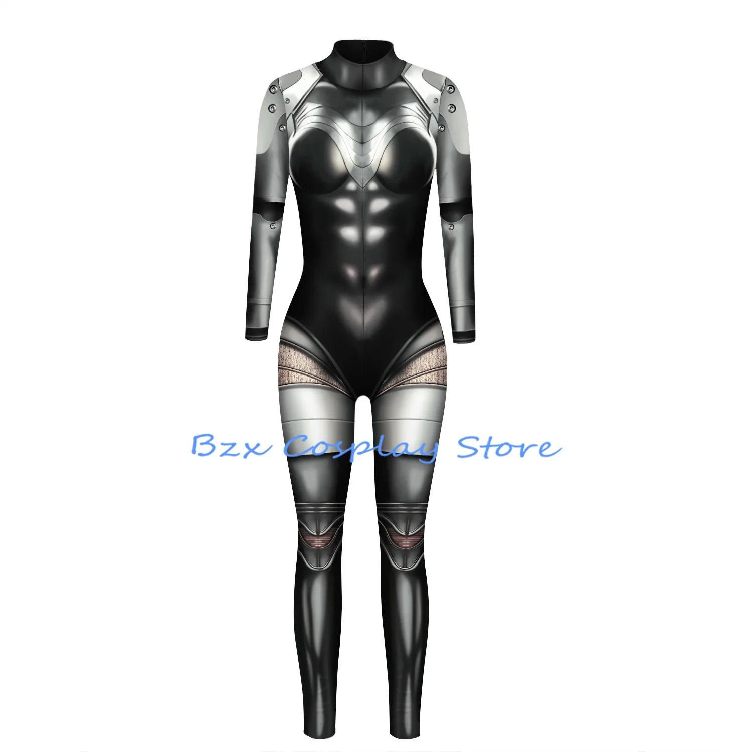 Anime Cosplay Robot Punk kombinezon kostium seksowne kobiety kostiumy Cosplay body Cyberpunk Zentai Halloween zagraj w role mundur