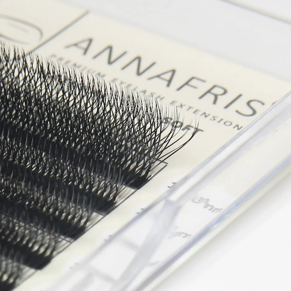 ANNAFRIS 3D 4D 5D W Eyelash Extensions 2Tips 5D W Shape Lashes Premade Volume Easy Fan Natural Soft False Lash