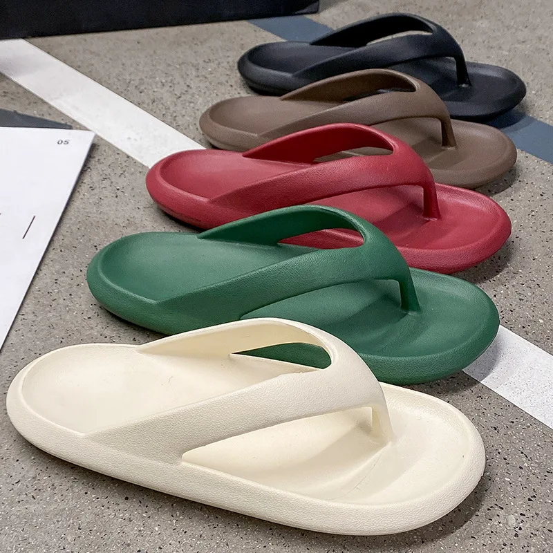 2026 New Women's Classy Flip-Flops for Women, Summer Flip-Flops for Beach Couples, Bathroom Bathing Non-Slip Slippers