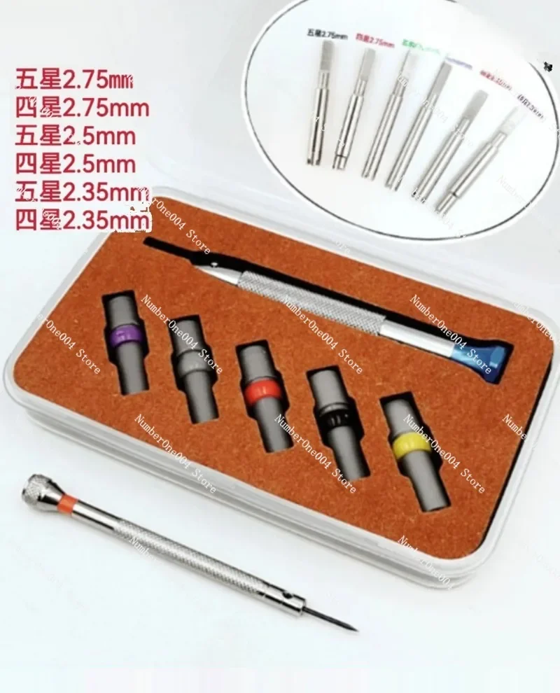 Watch repair tool, Richard Miller watch screwdriver, remove strap dial driver, repair five-star four-claw set