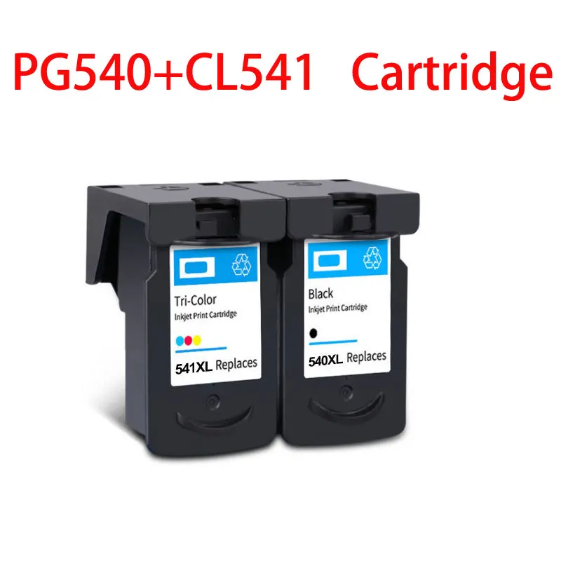 Compatible Refillable Ink Cartridge For Canon 540 541 PG540 CL541 Pixma MG3250 MG3350 MG3500 MG3550 MG3600 MG3650 MG4150 Printer