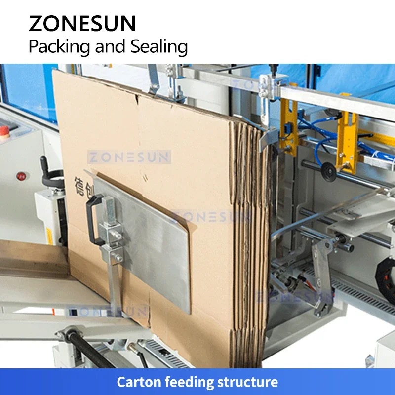 ZONESUN ZS-KFXL3 Автоматическая линия по производству упаковочных и запечатывающих коробок для картонных коробок