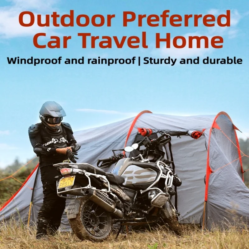 Motorcycle Single and Double Person Camping Travel Cycling Outdoor Hiking Travel Tent Waterproof Windproof Rainproof Super Light