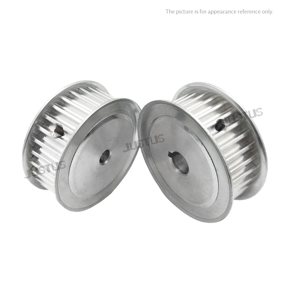 AF Type 40T/44T/45T/48Teeth MXL Timing Pulley Bore 4/5/6/6.35/8/10/12/12.7/14/15mm for 6/10mm Width Belt Used In Linear Pulley