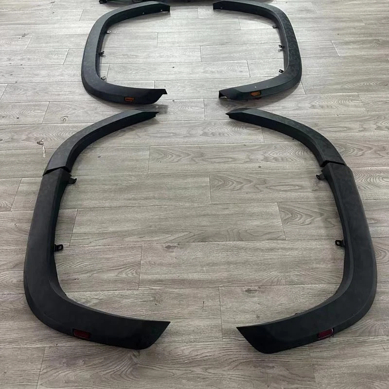 Suitable for 2023-2025 Toyota Sequoia with Lighted Arches TRD Style Side Skirts Wheel Arch Mudguards