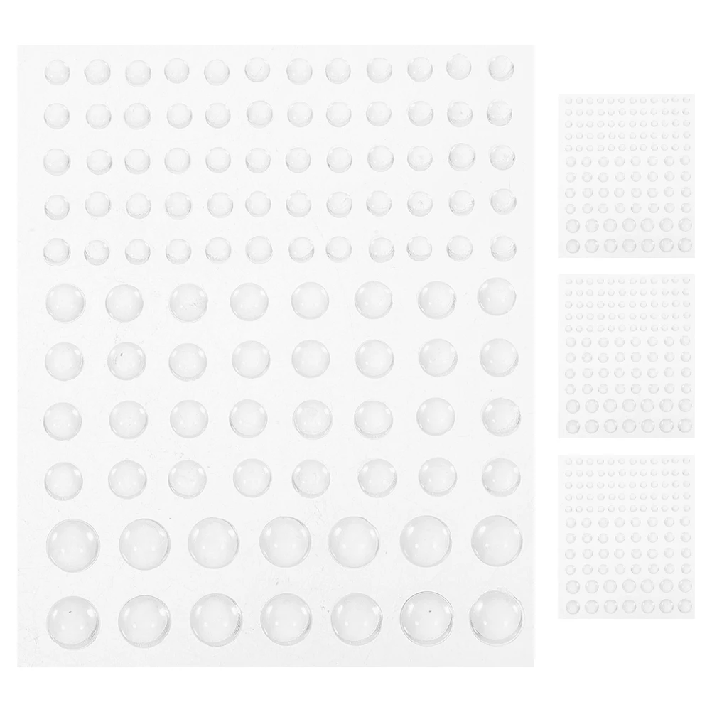 

Water Drop Decorative Stickers Dewdrop Embellishments Clear Adhesive Beads Decors Acrylic Crafts
