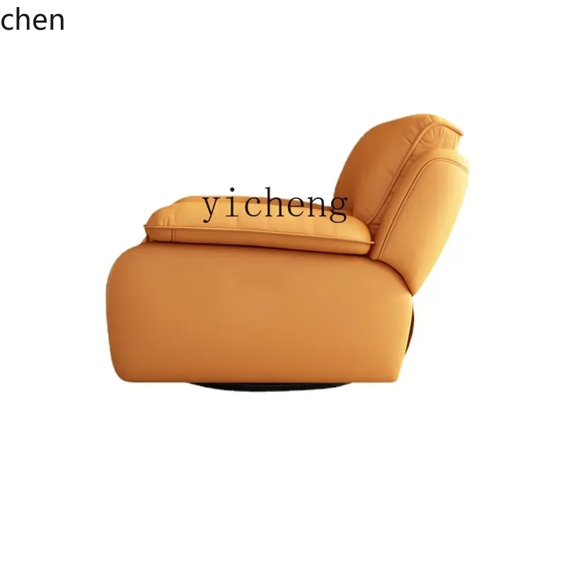 YFY Technology Cloth Sofa Cabin Single Seat Recliner Leather Modern Minimalist Living Room