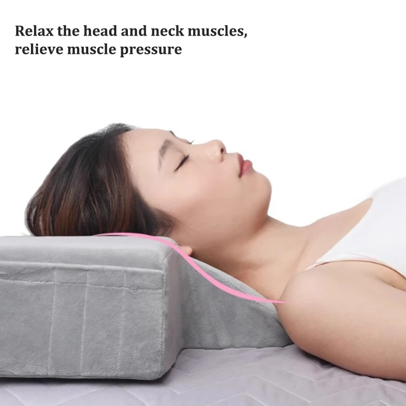 1Pcs Memory Pillows For Eyelash Extension Soft Lashes Pillow For Salon Or Sleeping Velvet Material Pillow Makeup Tools