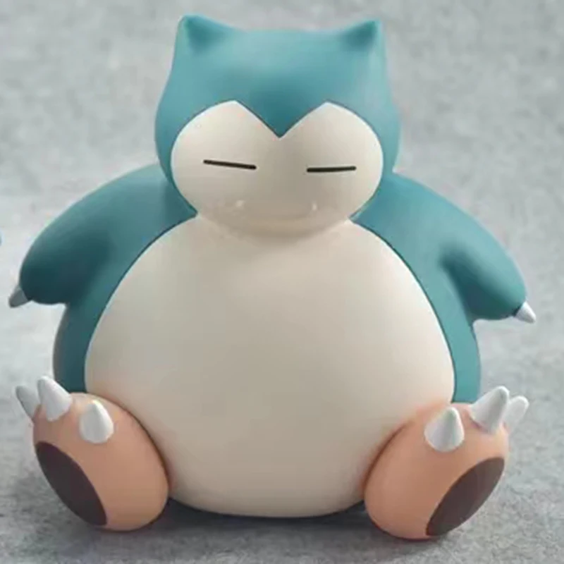 Pokemon Snorlax Money Box 2 Pose Figure Standing Sitting Piggy Bank Lovely Saving Pot For Children\'s Birthday Christmas Gifts