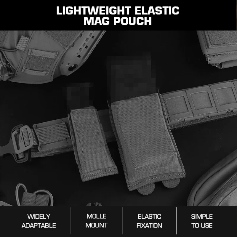 

Lightweight elastic function bag elastic fixation 5.56 storage multifunctional bag MOLLE mounting bag
