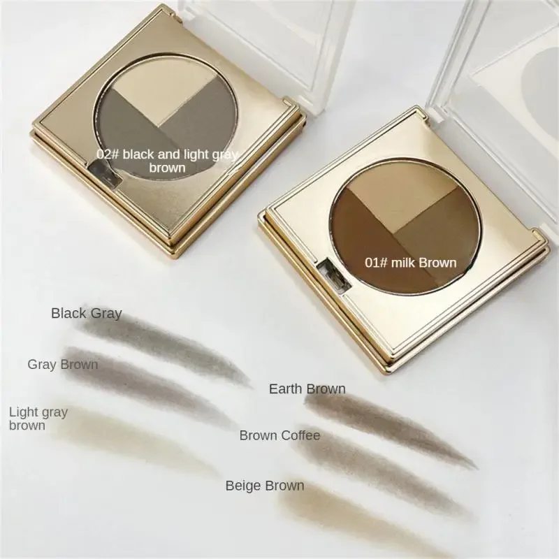 Heallor Cosmetics Stereoscopic Wild Eyebrow Eyebrow Powder Natural Brown Eyebrows Enhance Shadows Beauty And Health Makeup Eye M