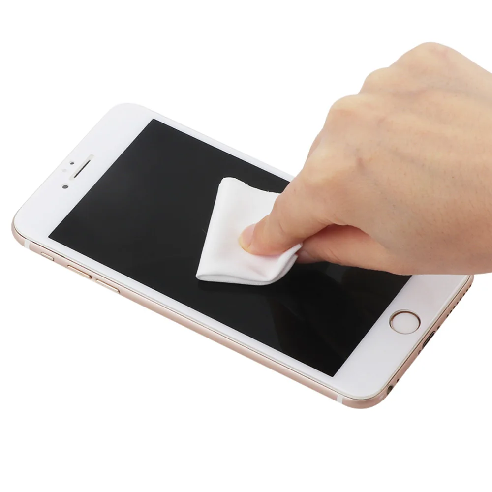 100 قطعة الهاتف المحمول شاشة LCD إصلاح تنظيف الملابس 3.5 بوصة لينة غرف الأبحاث ممسحة ستوكات تنظيف الملابس للإلكترونيات
