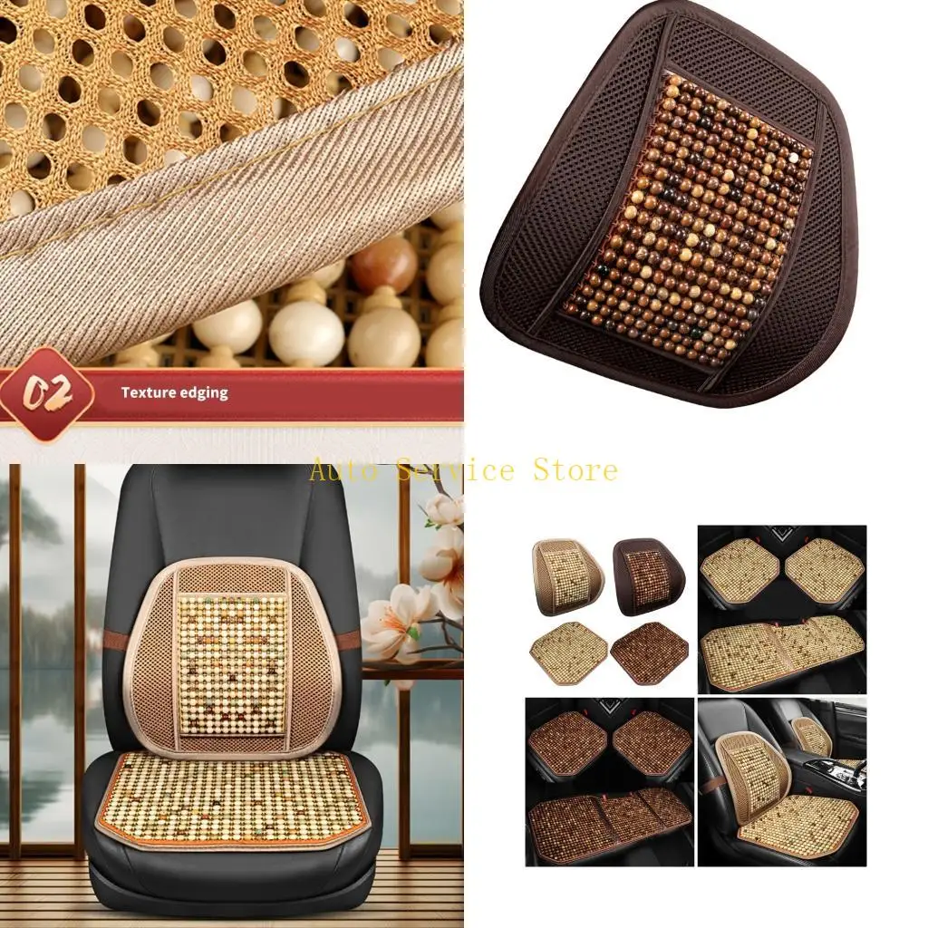 

462A Universal Car Cushion With Natural Jade Bodhi Provide Comfort For Commuting