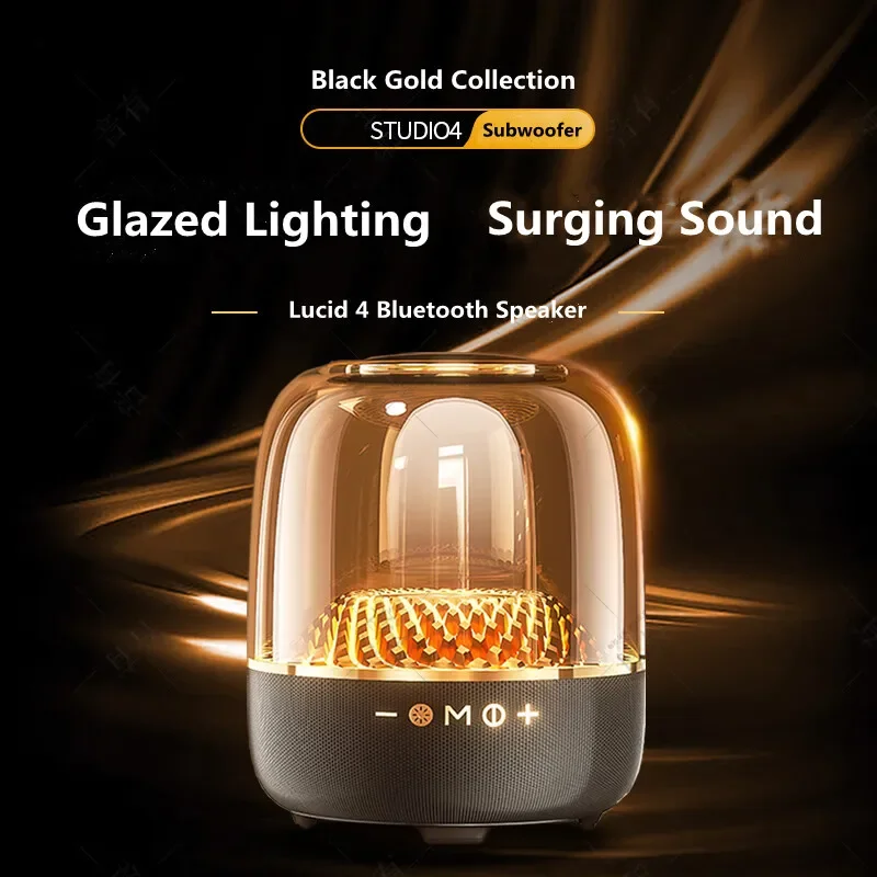 Subwoofer alto-falantes de som surround alta potência sem fio bluetooth alto-falante home theater iluminação ambiente soundbox com cartão tf tws