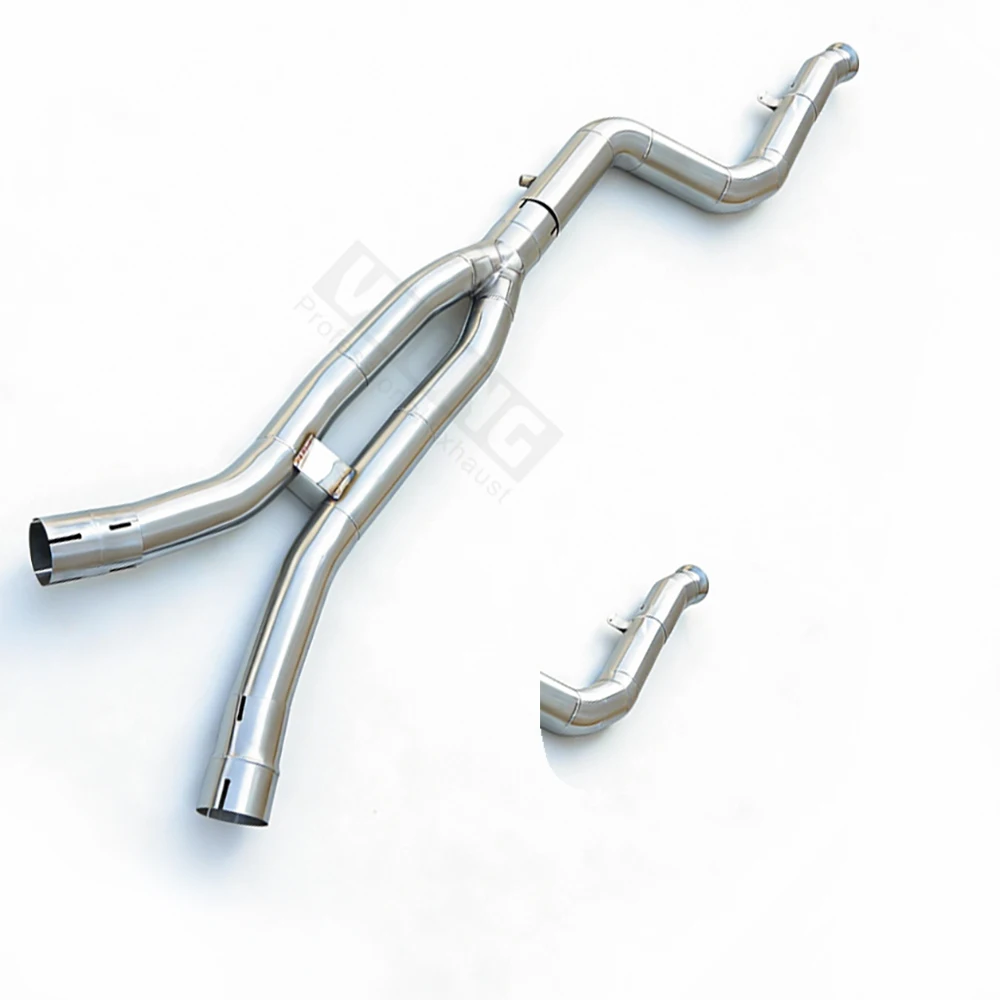 

Stainless Steel High-Performance Exhaust Midsection for BMW X3/X4 M40i G01/G02 3.0T 2016-2023 3.5-inch to 3-inch Downsize