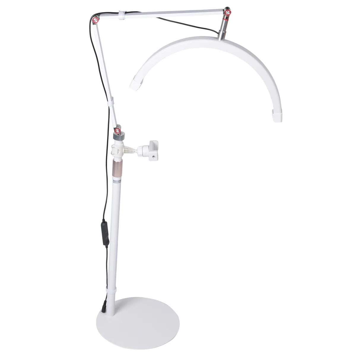 

ДЕТЬ! 16-дюймовый 2 в 1 светильник для красоты ресниц U-образный светильник для салона торшер для макияжа вышивка татуировки красота светодиодный светильник британская вилка, B