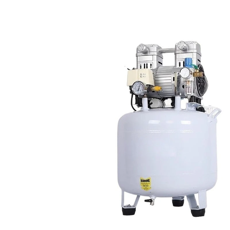 Dental Air Compressor Oil-Free Silent High Pressure Air Pump Dental Air Compressor
