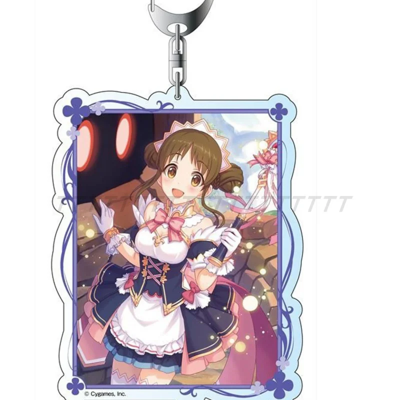 Anime Kokkoro Figure Princess Connect Re:Dive Priconne Natsume Kokoro Swimsuit Acrylic Key Chains Bag Decorations