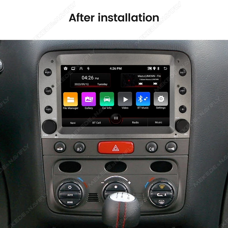 Android 15 Carplay Car Radio for Alfa Romeo 147 GT 2005-2014 GPS Navigation Multimedia Video Player Automotive Monitor Autoradio