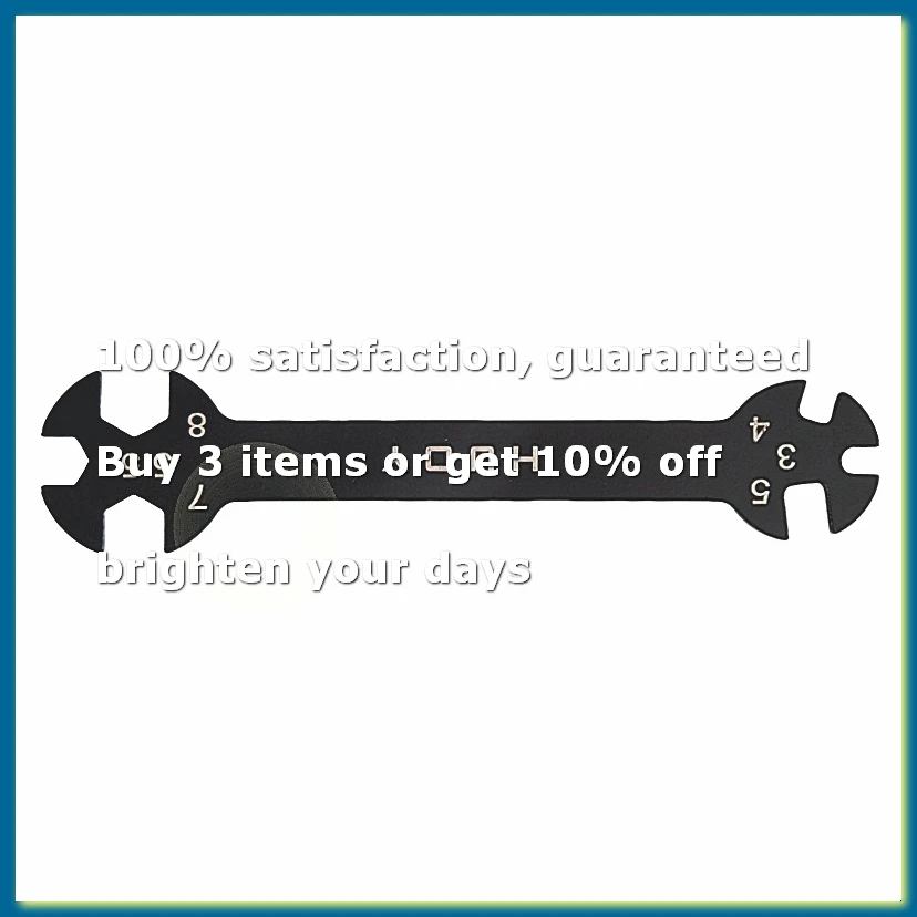 RC Special Tool Wrench Multifunction 6 in 1 3/4/5/5.5/7/8MM for Turnbuckles & Nuts