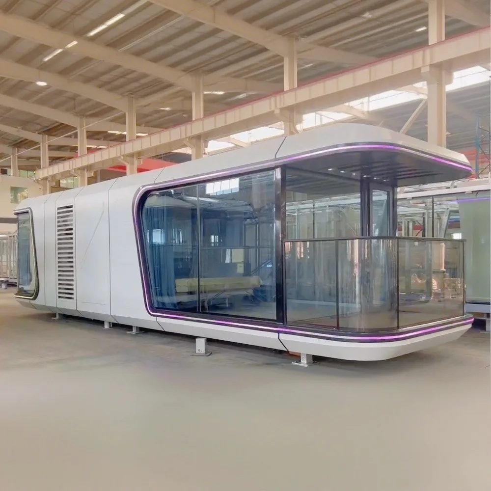 Hot Mini Modern Apple Cabin Portable Modular Tiny House Container Home Foldable  Houses Ready To Live in Prefab Homes