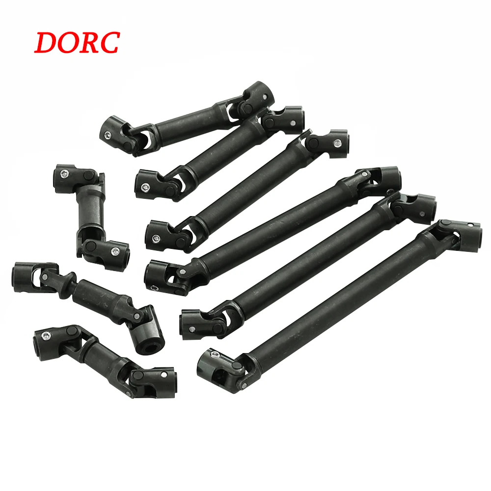 Internal Spline Hardened Steel Drive Shaft 62mm-136mm for 1/10 RC Crawler Car Axial SCX10 Wraith TRX4 RGT86100 Universal Joint