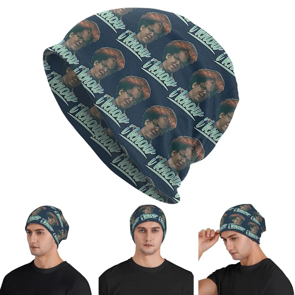 

Dr Steve Brule I Know Skullies Beanies Hats Warm Autumn Winter Outdoor Cap Knitted Bonnet Caps for Unisex Adult