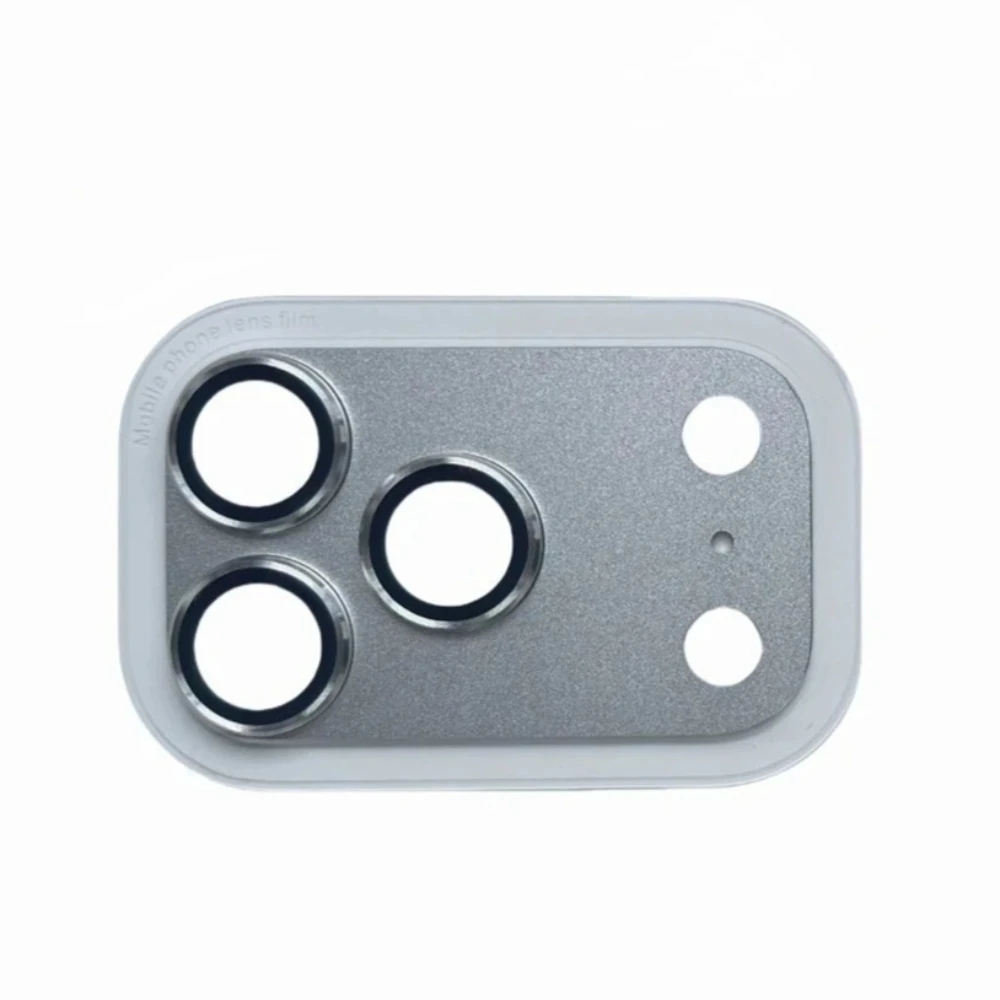 

Premium Metal Alloy Camera Glass Protector for iPhone 17 Pro Max Full Coverage Tempered Glass Black Lens Cover Cap Accessory