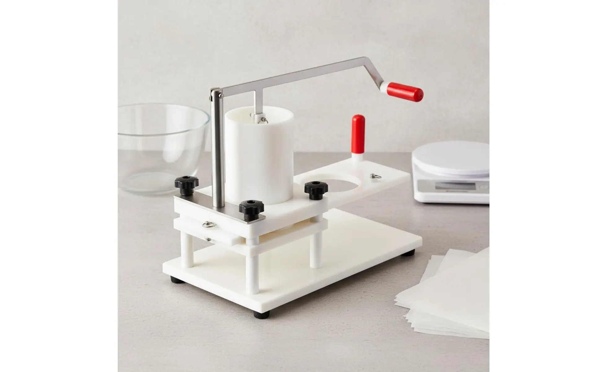 Ground Beef Patty Patty Former Professional Grade Manual Burger Press Lever Action Meat Press for Restaurants