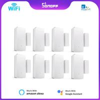 SONOFF DW2 WiFi Magnetic Door/Window Sensor Smart Home Security EWeLink Remote Alerts Notification Work With Alexa Google Home