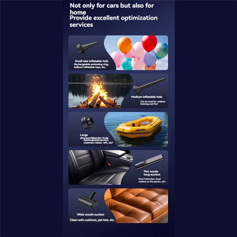 WON سيارة مكنسة كهربائية منزلية مكنسة كهربائية قوية المحمولة اللاسلكي فراغ 21000PA نظافة المنزلية مجفف شعر صغير